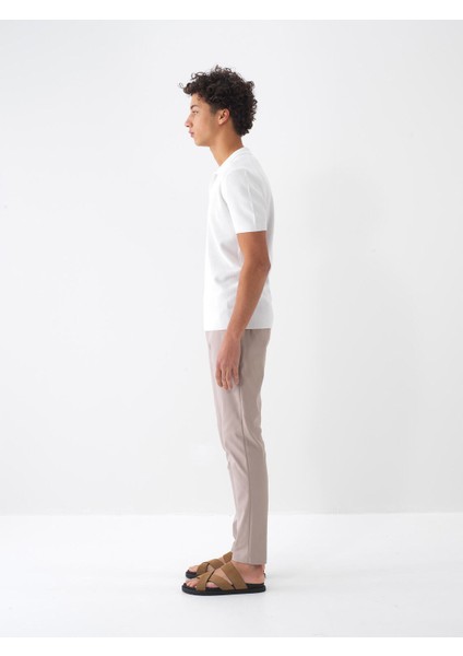 Pamuklu Slim Fit Chino Pantolon