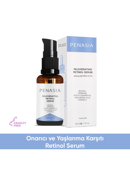 Rejuvenating Retinol Onarıcı ve Yaşlanma Karşıtı Serum