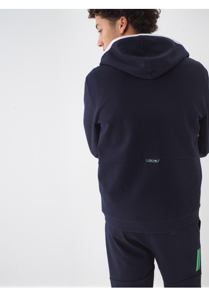 Pamuklu Regular Fit Kapüşonlu Sweatmont