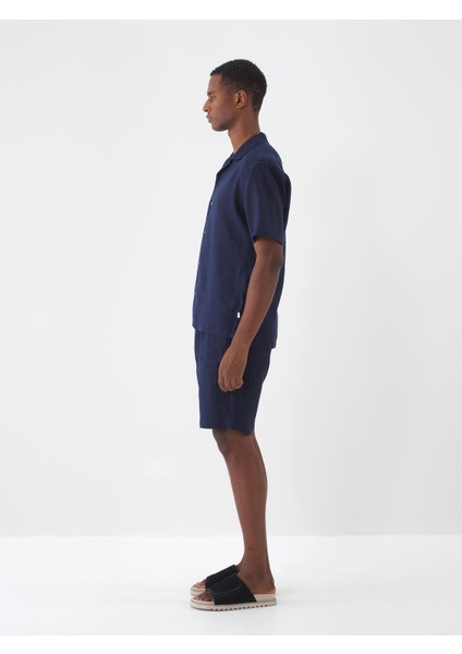 %100 Keten Regular Fit Gömlek
