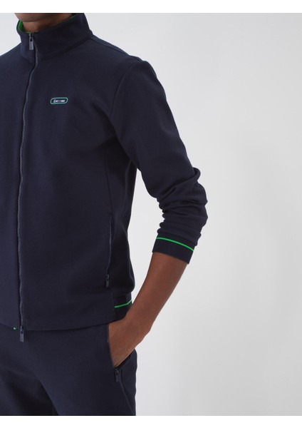 Dik Yaka Pamuklu Regular Fit Sweatmont