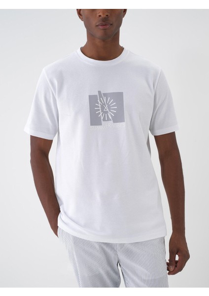 Pamuklu Regular Fit Baskılı T-Shirt fiyatları