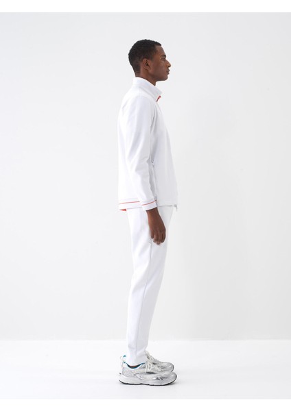 Dik Yaka Pamuklu Regular Fit Sweatmont