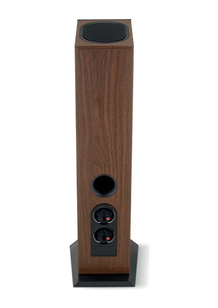 Theva No.3-D Dolby Atmos Destekli Hi-Fi Kule Hoparlör- Koyu Ahşap - Çift