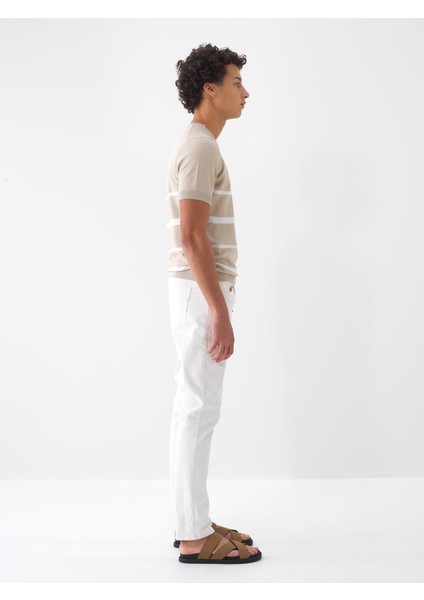 Pamuklu Slim Fit Denim Pantolon