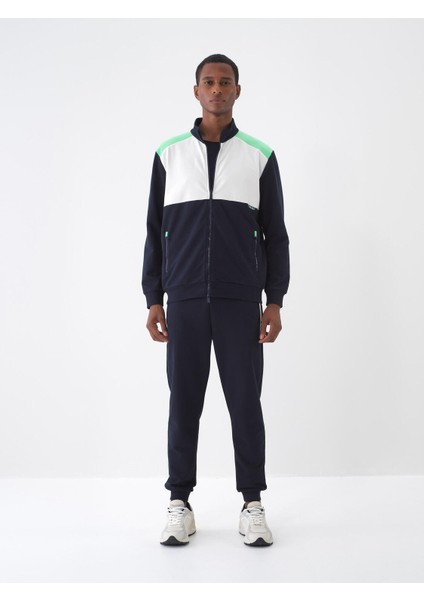 Dik Yaka Pamuklu Regular Fit Sweatmont
