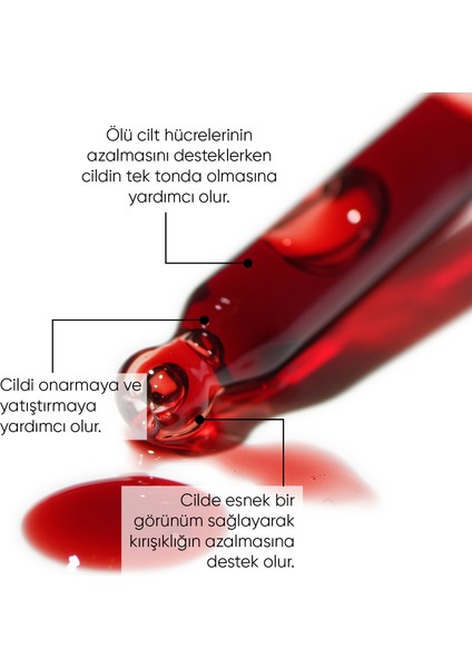 AHA+BHA Canlandırıcı Etkili Peeling Serum