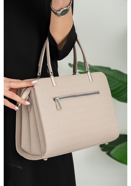 Kadın Taş Rengi Ayarlanabilir Uzun Askılı El ve Omuz ÇANTASI-4079 fiyatları