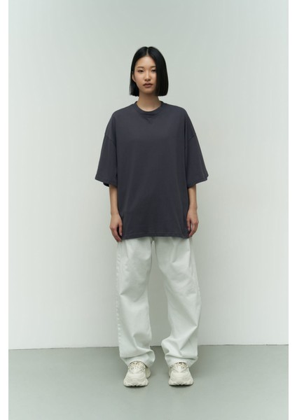 Collection Need Money Antrasit Oversize T-Shirt