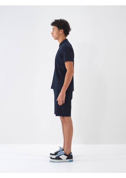 Polo Yaka Pamuklu Regular Fit T-Shirt fırsatları