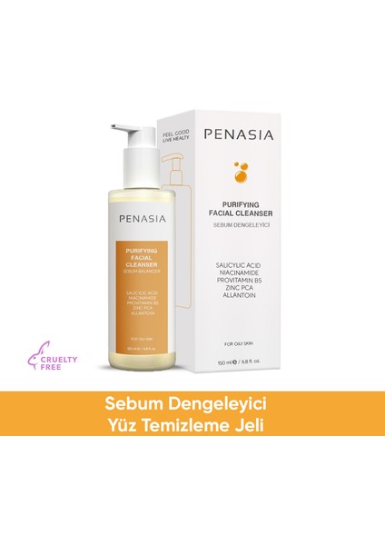 Sebum Dengeleyici Anti Acne Yüz Temizleme Jeli