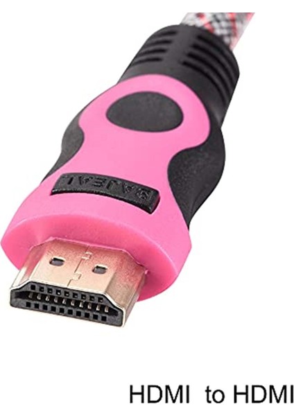 Bajeal HDMI To HDMI 1.5m Altın Uçlu 24K 1.4 Ver. 3D Kablosu