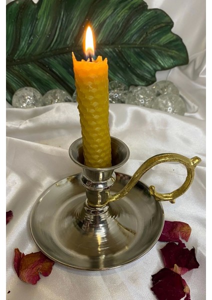 Bakır Şinanay Mumluk Gümüş Renk