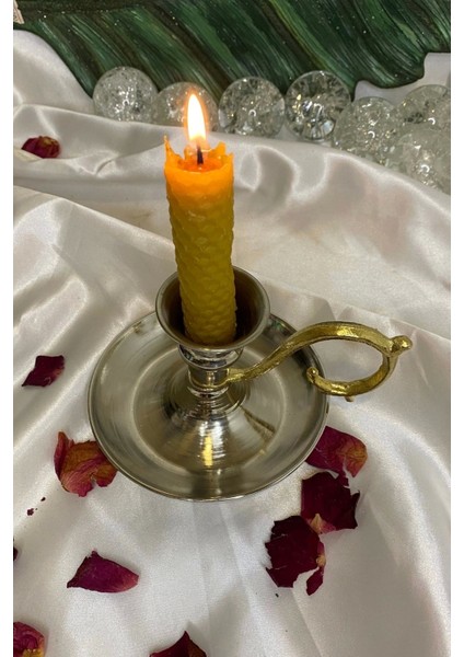 Bakır Şinanay Mumluk Gümüş Renk fırsatları
