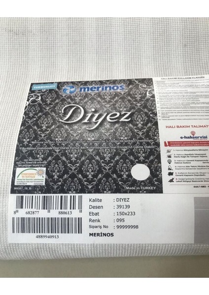 Meri̇nos Halı Diyez 39139 095 150 x 233 cm fiyatları