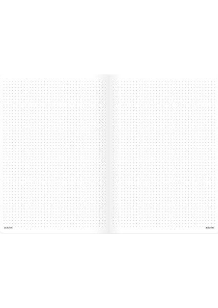 Noktalı Tel Dikişli Kuşe Kapak Uninote Marble Defter Pembe 18,5X26