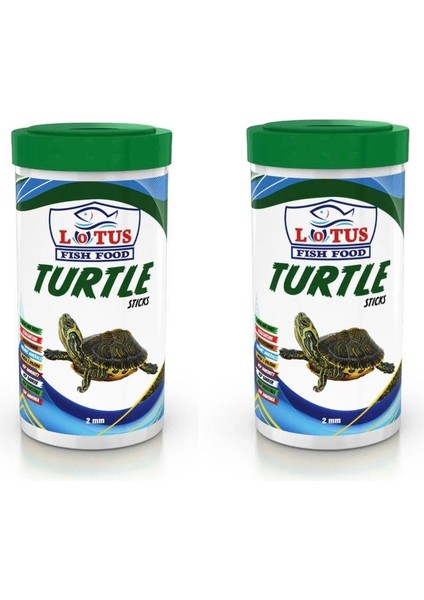 Turtle Sticks Kaplumbağa Yemi 100 ml (40GR) 2 Adet