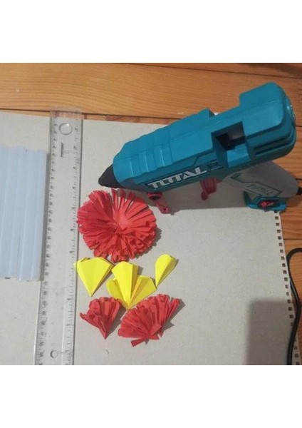 Dayanıklı Sağlam Sıcak Mum Silikon Tabancası 11.2 mm Tutkal Isı 30 W-220 W Mum Çubuğu Hediyeli