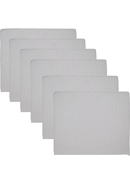 Müslin 6'lı Ağız Mendili 20X20 cm 2024