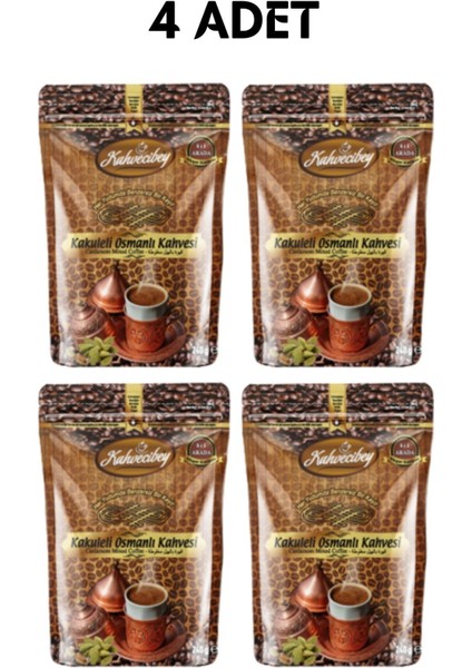 Kahvecibey Kakuleli Osmanlı Kahvesi 4 Adet