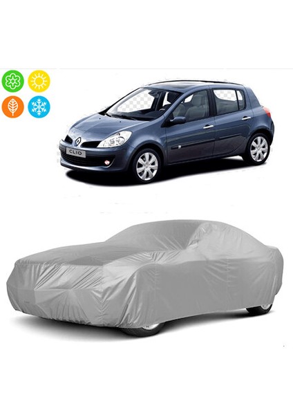 Renault Clio 3 Sedan Branda Lüx Kalite Oto Brandası,araba Çadırı