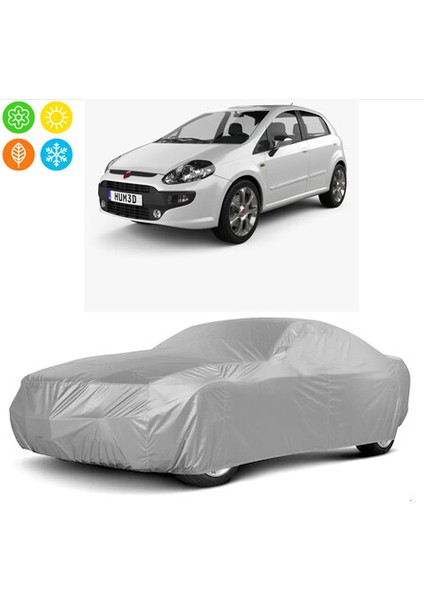 Fiat Punto Evo 2012 Model Oto Brandası,araba Çadırı