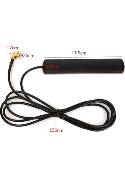 2.5dbi Patch Anten 1.5 Metre Sma Erkek 433MHZ 50OHM Anten Gsm Gprs Wifi Rf Sinyal Kuvvetlendirici 3m Yapıştırıcı Etiket 2g/3g/4g/gsm Lte