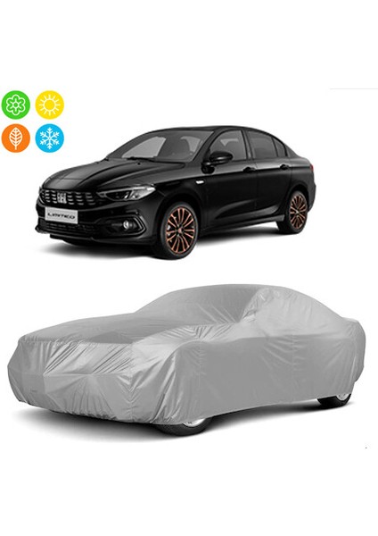 Fiat Egea Sedan 2018 Model Oto Brandası,araba Çadırı