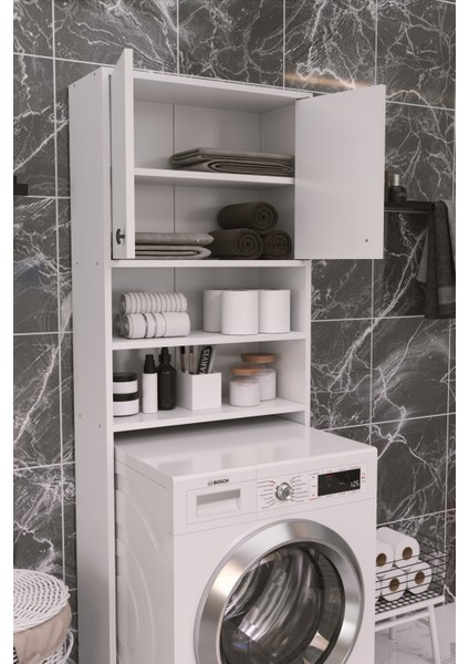 2 Kapaklı Camasır Makinesi Üstü Beyaz fiyatları