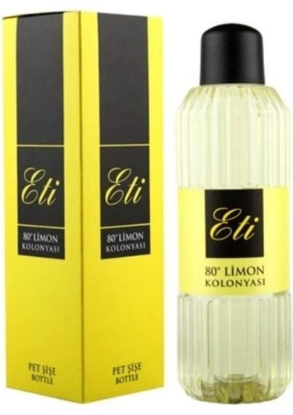 80° Limon Kolonyası 350 ml Kutulu Pet Şişe