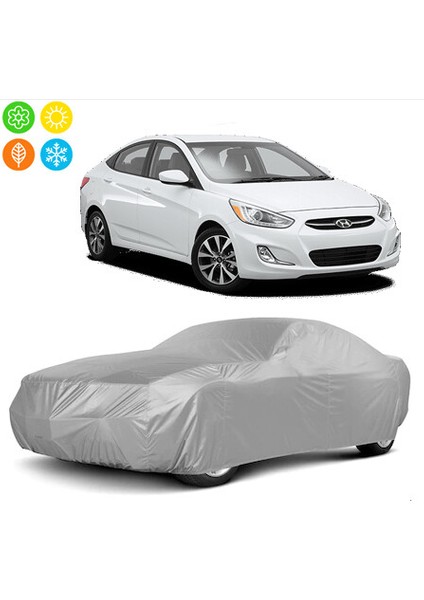 Hyundai Accent Blue Branda Lüx Kalite Oto Brandası,araba Çadırı