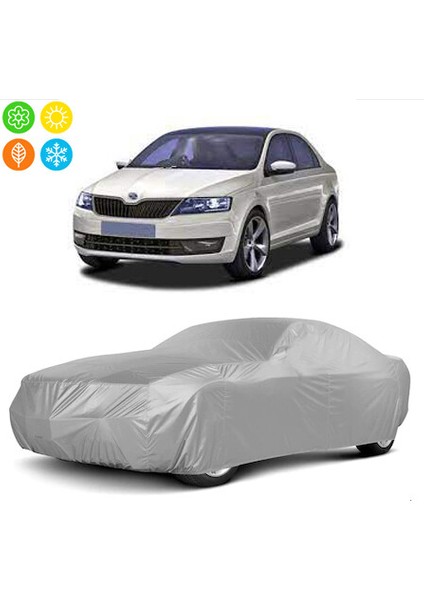 Skoda Rapid Sedan Branda Lüx Kalite Oto Brandası,araba Çadırı
