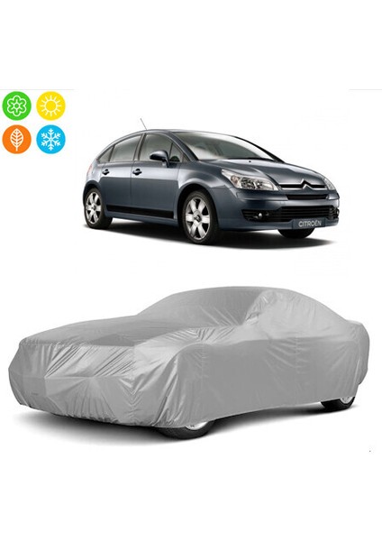 Citroen C4 Hb Branda Lüx Kalite Oto Brandası,araba Çadırı (2011-2021)