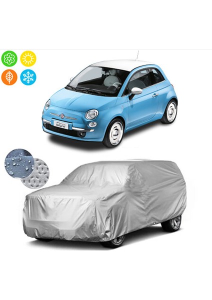 Fiat 500 Branda Lüx Kalite Oto Brandası,araba Çadırı
