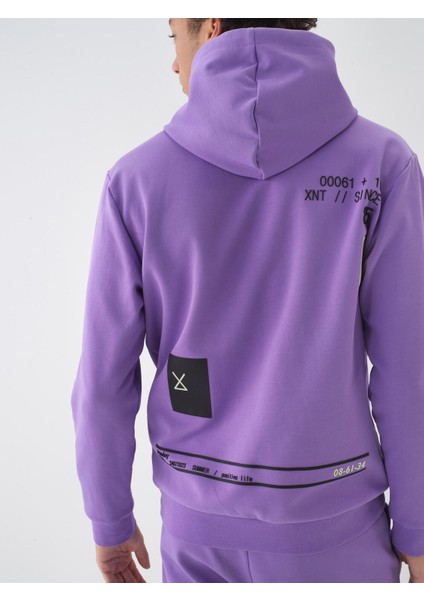Pamuklu Regular Fit Baskılı Sweatshirt