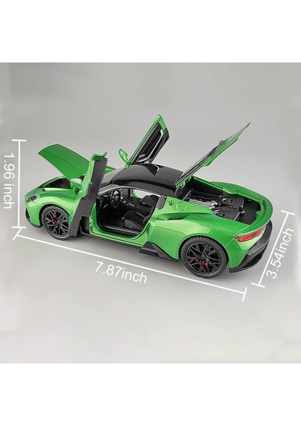 1:24 Maserati MC20 Model Araba Oyuncak Döküm Oyuncak Arabalar, Çinko Alaşımı Ses ve Işık ile Geri Çekin Oyuncak Araba Çocuklar Için Erkek Kız Hediyesi, Doğum Günü Hediyeleri, Kolek (Yurt Dışından) fiyatları