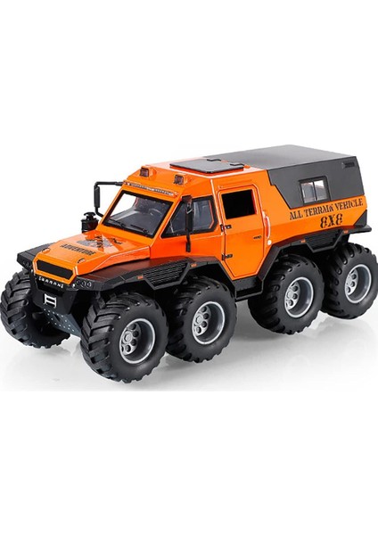 Şaman Canavar Kamyon 8x8, 1/24 Pres Döküm Model Arabalar Metal Atv Oyuncaklar, Erkek Yetişkinler Için Macera Hediye (Yurt Dışından)