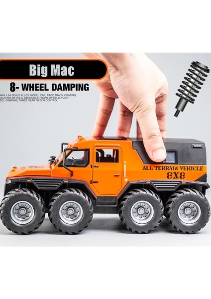Şaman Canavar Kamyon 8x8, 1/24 Pres Döküm Model Arabalar Metal Atv Oyuncaklar, Erkek Yetişkinler Için Macera Hediye (Yurt Dışından) modelleri