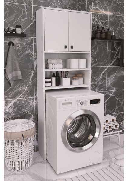 2 Kapaklı Camasır Makinesi Üstü Beyaz fırsatları