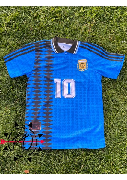 Arjantin Lionel Messi 10 Retro Forması