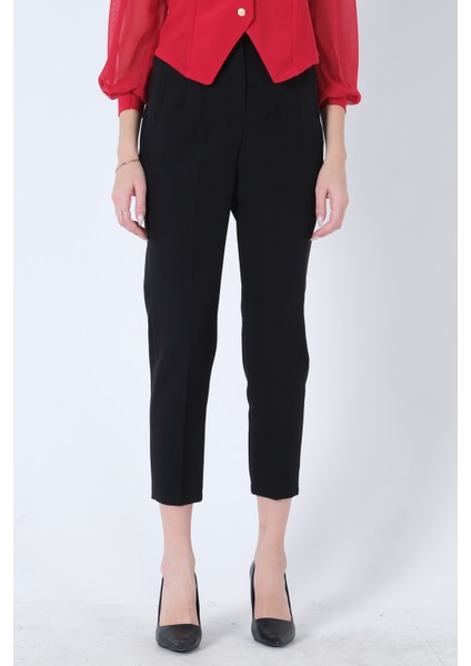 Siyah Yüksek Bel Pantolon 03030062.01 modelleri