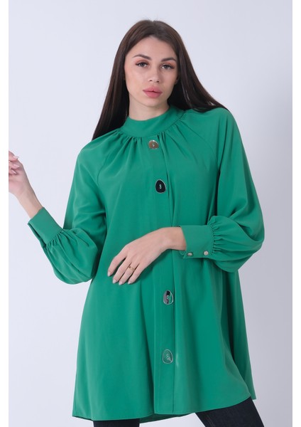 Benetton Uzun Kol Düğme Görünüm Detaylı Gömlek 0806150.435 modelleri