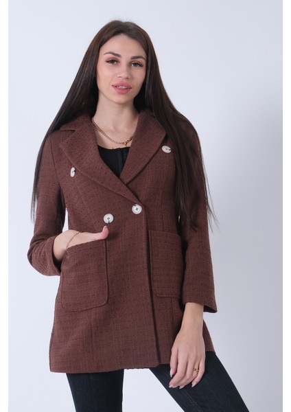 Kahve Tüvid Kumaş Ceket 4595020.05 fiyatları