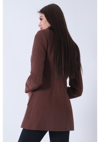 Kahve Tüvid Kumaş Ceket 4595020.05 fırsatları