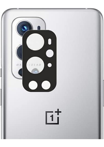 Oneplus 9 Pro Kamera 3D Lens Koruyucu Cam Siyah