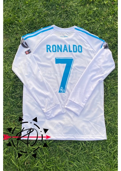 Real Madrid Cristiano Ronaldo 2017-2018 Cardiff Uzun Kollu Forması fiyatları