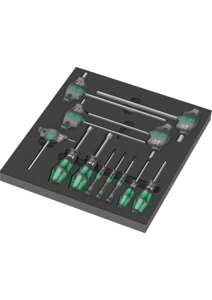 9713 Foam Insert Hex Screwdriver Seti 1 05150104001