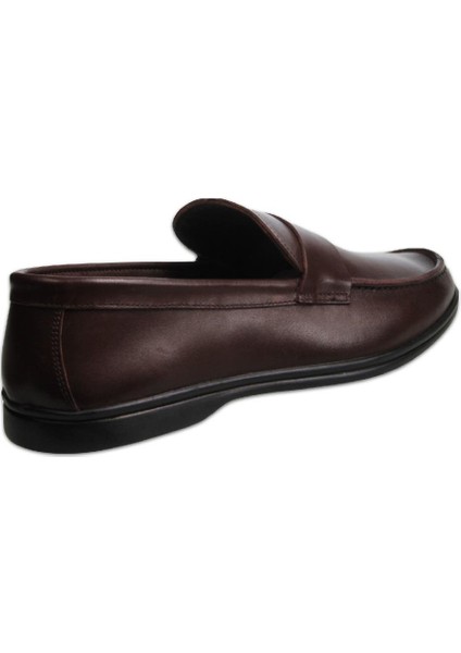 Mp  Erkek Slip-On Kahve Klasik Ayakkabı