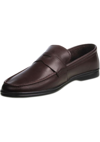 Mp  Erkek Slip-On Kahve Klasik Ayakkabı