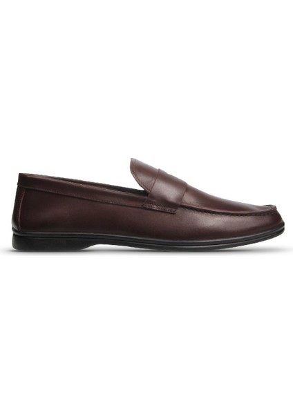 Mp Erkek Slip-On Kahve Klasik Ayakkabı